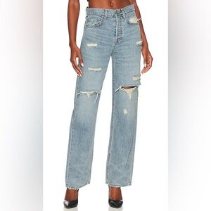 GRLFRND Bella Low Rise Boyfriend Jean in Telegraph Hill